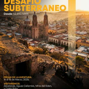 DESAFIO SUBTERRANEO - 14 AL 15 DE MARZO 2026