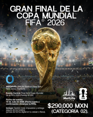 GRAN FINAL DE LA COPA MUNDIAL FIFA® 2026.