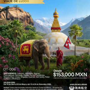 SRI LANKA, TÍBET & NEPAL