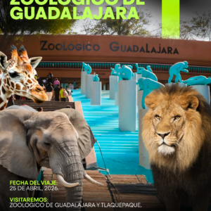 CHARTER - ZOOLÓGICO DE GUADALAJARA + TLAQUEPAQUE