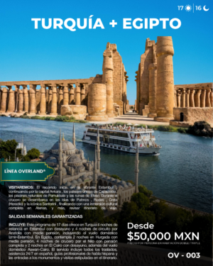 TURQUÍA + EGIPTO