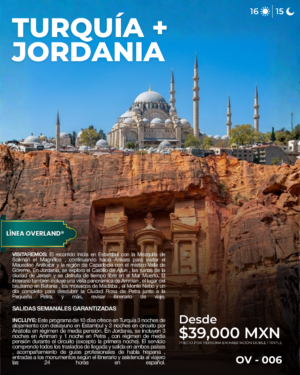 TURQUÍA + JORDANIA