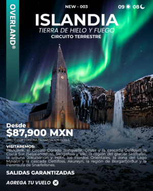 ISLANDIA: TIERRA DE HIELO Y FUEGO