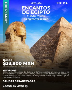 ENCANTOS DE EGIPTO Y MAR ROJO