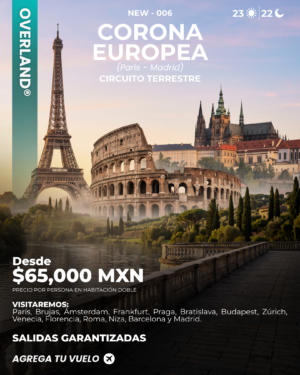 CORONA EUROPEA (PARÍS - MADRID)