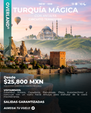 NEW-008 TURQUÍA MÁGICA CON ANTALYA